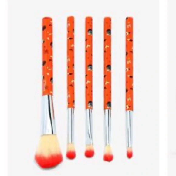 Disney Mickey Mouse Jack-O'Lantern Makeup Brush Set & Holder - Picture 4 of 8